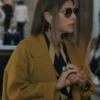 Upgraded Marisa Tomei Yellow Coat