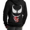 Venom Black Hoodie Back