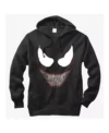 Venom Black Hoodie Front