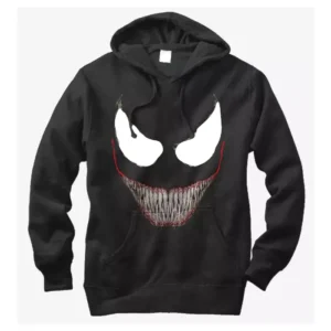 Venom Black Hoodie Front