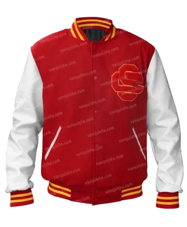 Vintage Usc Letterman Wool Jacket