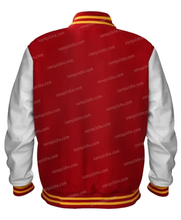 Vintage Usc Letterman Wool Jacket Back