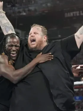 WWE SummerSlam 2024 Jelly Roll Black Cotton Vest