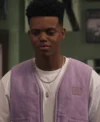 Will Smith Bel Air Purple Cotton Vest