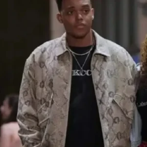 Will Smith Bel Air S03 Snakeskin Jacket