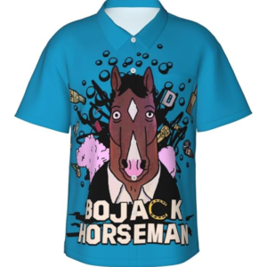 blue bojack horseman hawaiian shirt main