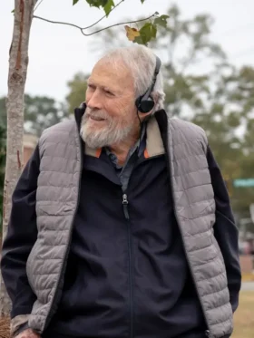 clint eastwood quilted puffer vest juror 2
