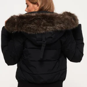 everest ella bomber jacket Back