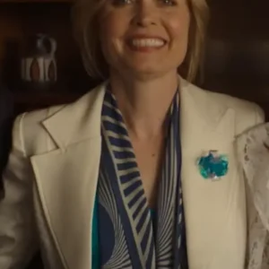 judy bissett last days of the space age white blazer