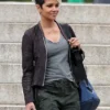 roxanne hall the union 2024 brown biker jacket main