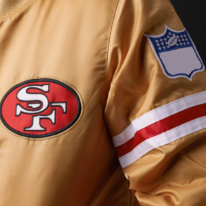 san 49ers satin jacket
