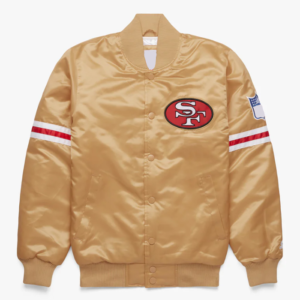 san francisco 49ers satin jacket