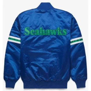 seahawks satin jacket back