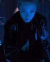 the killers game 2024 pom klementieff leather coat