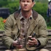 the union mark wahlberg green cotton jacket hand