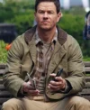 the union mark wahlberg green cotton jacket hand