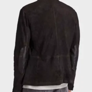 titans suede jacket dick grayson back