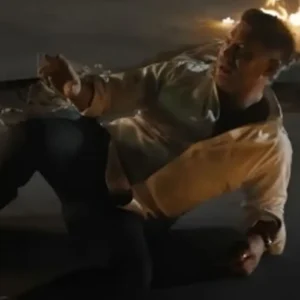 venom the last dance tom hardy white shirt lay down