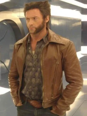 wolverine days of future past leather jacket