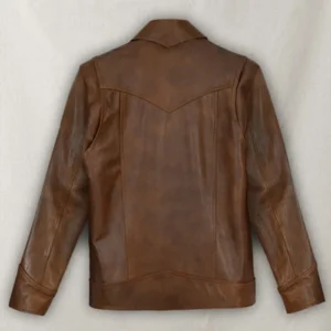 wolverine days of future past leather jacket Back