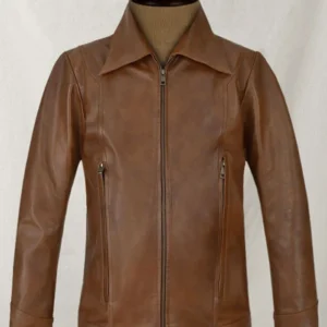 wolverine days of future past leather jacket Front