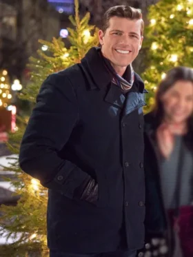 A Carol for Two Jordan Litz Blue Peacoat For Sale