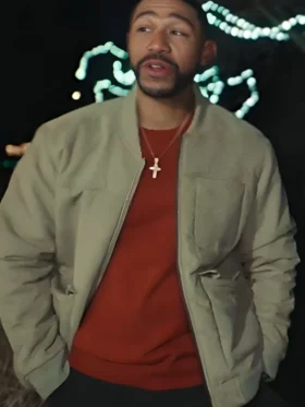 A Christmas Miracle J Marc Jones Bomber Jacket