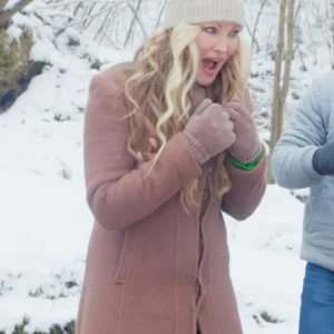 A European Christmas Caprice Bourret Brown Coat Stand