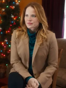 A Very Vermont Christmas Katie Leclerc Brown Blazer