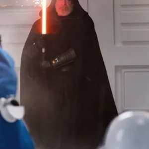 Ahsoka Baylan Skoll Wool Black Coat