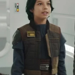 Ahsoka Jacen Syndulla Brown Quilted Vest