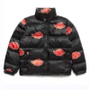 Akatsuki Puffer Black Jacket