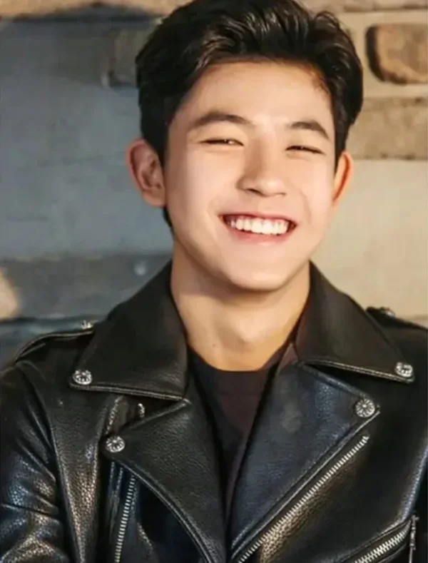 All Of Us Are Dead Lee Su hyeok Black Leather Jacket For Mens