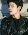 All Of Us Are Dead Lee Su hyeok Black Leather Jacket For Sale