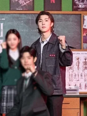All Of Us Are Dead Yoon Gwi Nam Denim Jacket Front