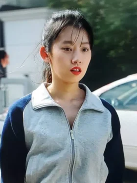 All of Us Are Dead Min Eun ji Grey Jacket For Sale