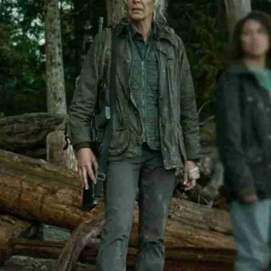 Allison Janney Lou Green Cotton Jacket