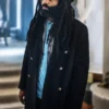 Andre Layton Snowpiercer Black Wool Coat For Sale