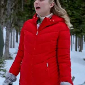 Andrea Brooks Snowy with a Chance of Christmas Puffer Jacket