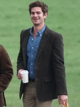 Andrew Garfield We Live in Time Black Blazer