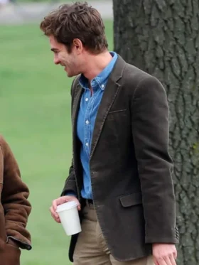 Andrew Garfield We Live in Time Black Blazer For Sale