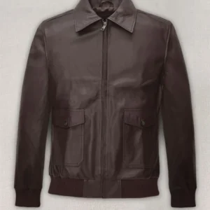 Arnold Schwarzenegger The Last Stand Leather Jacket Front