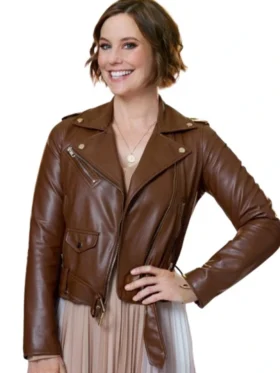 Ashley Williams Falling Together Brown Jacket