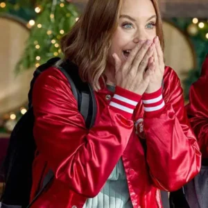 Ashley Williams Jingle Bell Run Red Jacket
