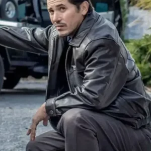 Aurelio Cowhide Dark Brown Leather Jacket