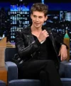 Austin Butler Black Leather Jacket