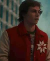 Austin Kane The Santa Clauses S01 Red Varsity Jacket