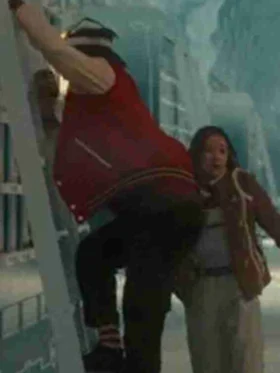 Austin Kane The Santa Clauses S01 Red Varsity Jacket For Sale