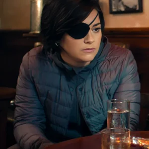 Bad Sisters S02 Bibi Garvey Quilted Hooded Jacket