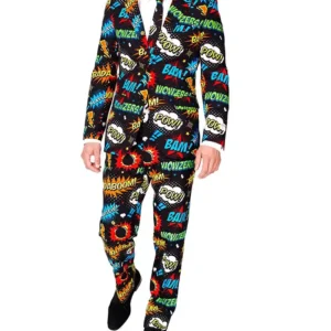 Badaboom Slim Fit Stylish 2 Piece Suit For Mens Walking